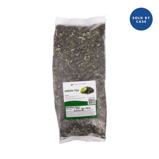 Tea Zone Green Tea Leaves - Case Of 25 Bags