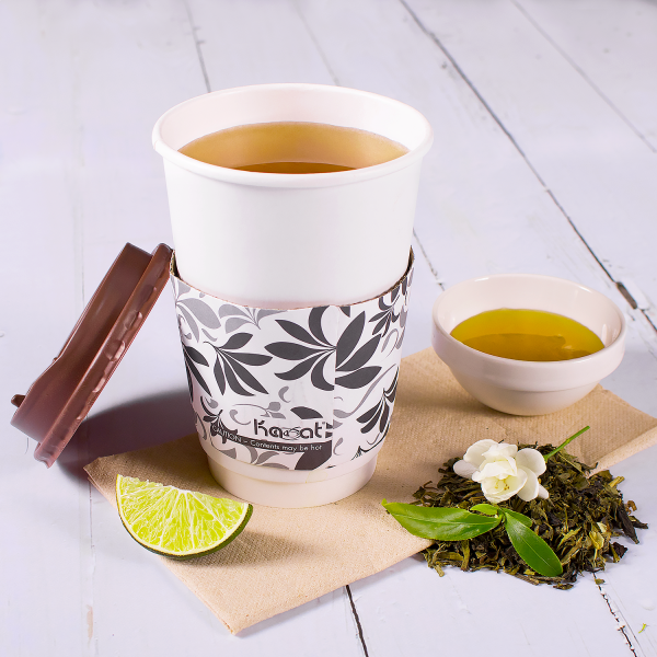 Tea Zone Premium Jasmine Green Tea Leaves - Case Of 25 Bags