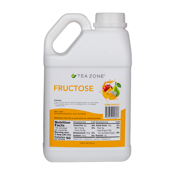 Tea Zone Fructose (11 lbs) - Bottle Case of 4