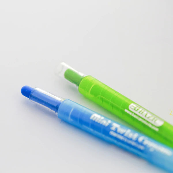 BAZIC 12 Color Mini Propelling Crayons Sold in 24 Units