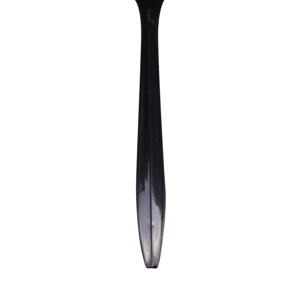 Karat PP Plastic Medium Weight Forks Bulk Box - Black - 1,000 ct