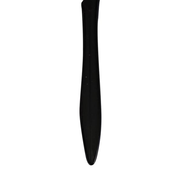 Karat PP Plastic Medium Weight Knives Bulk Box - Black - 1,000 ct