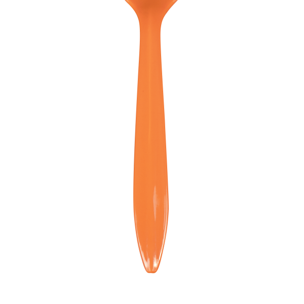Karat PP Plastic Medium Weight Tea Spoons - Orange - 1,000 ct