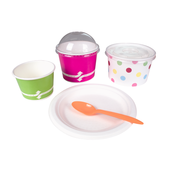 Karat PP Plastic Medium Weight Tea Spoons - Orange - 1,000 ct