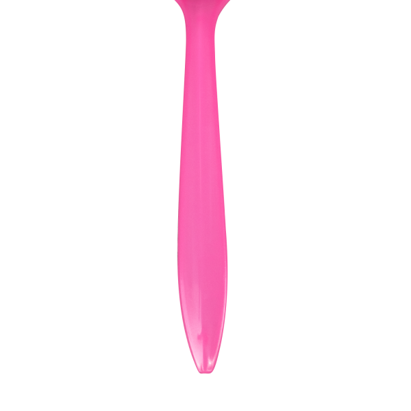 Karat PP Plastic Medium Weight Tea Spoons - Pink - 1,000 ct