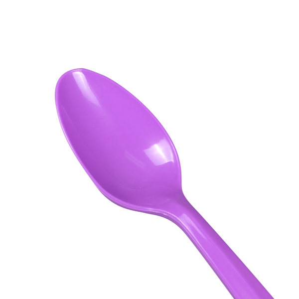 Karat PP Plastic Medium Weight Tea Spoons - Purple - 1,000 ct