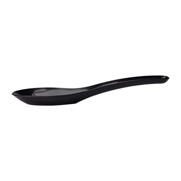 Karat Med-Heavy Weight Asian Soup Spoon - Black - 1,000 ct
