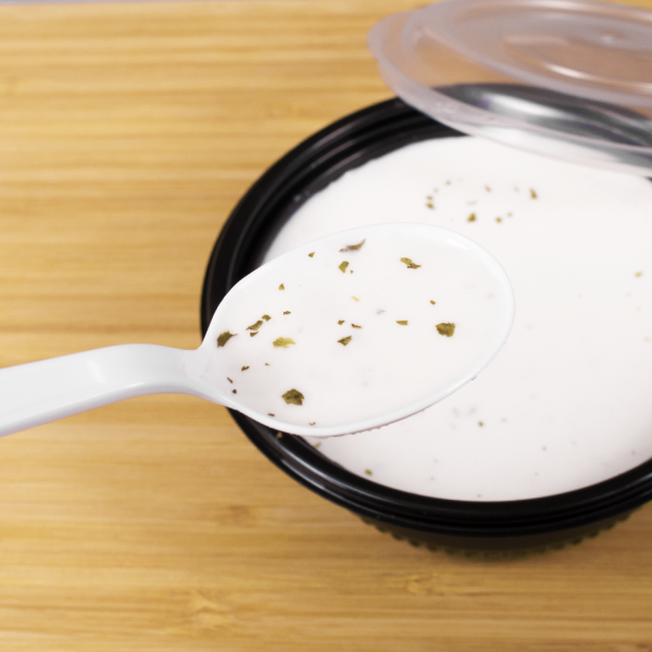 Karat PS Plastic Extra Heavy Weight Soup Spoons - White - 1,000 ct