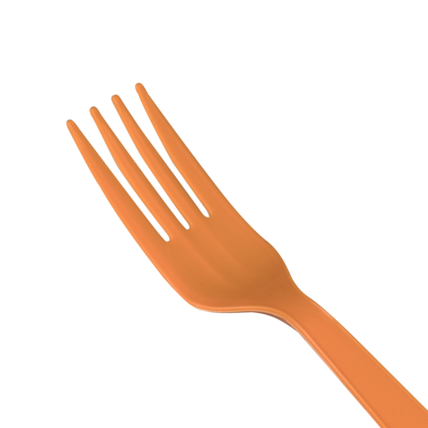 Karat PP Plastic Extra Heavy Weight Forks - Orange - 1,000 ct