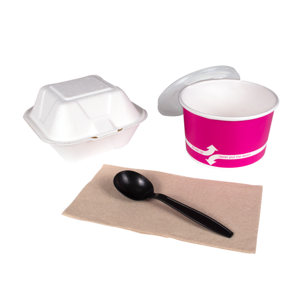 Karat PP Plastic Extra Heavy Weight Soup Spoons - Black - 1,000 ct