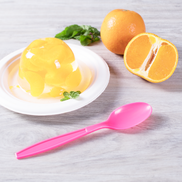 Karat PP Plastic Extra Heavy Weight Tea Spoons - Pink - 1,000 ct