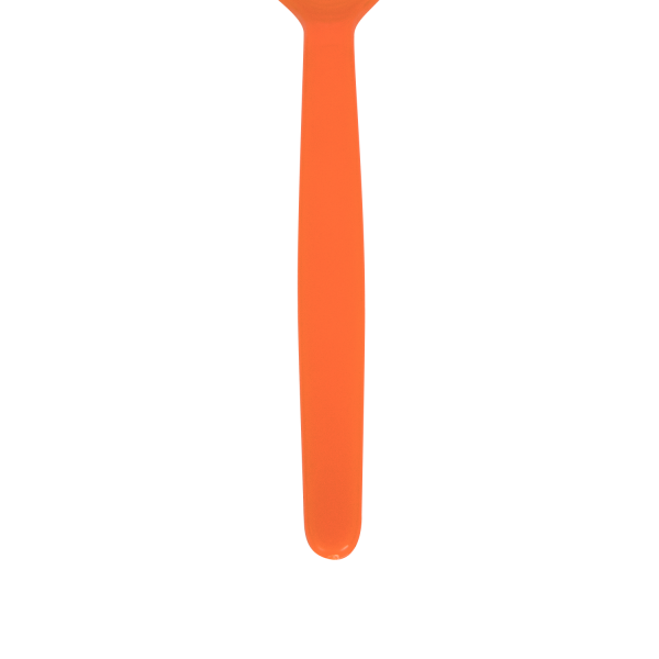 Karat PS Plastic Heavy Weight Tea Spoons - Orange - 1,000 ct