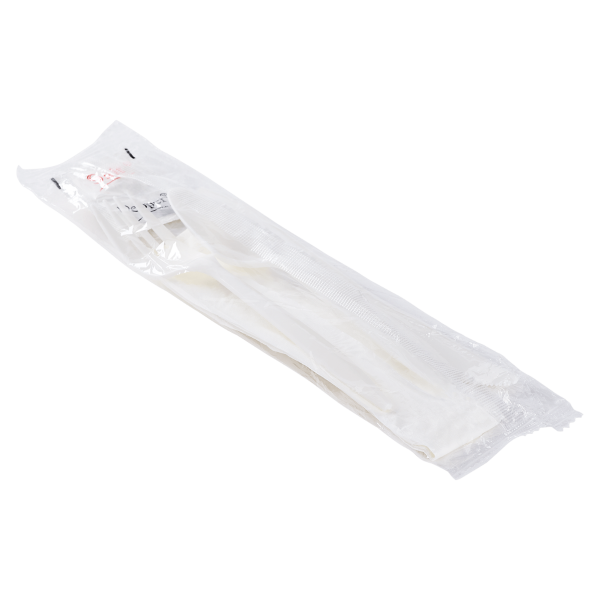Karat PP Plastic Medium Weight Cutlery Kits with Salt and Pepper - White - 250 ct