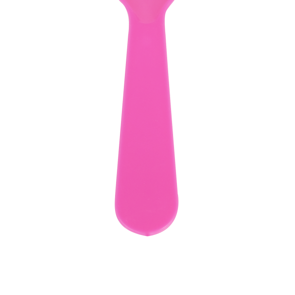 Karat PS Plastic Tasting Spoon - Pink - 4,000 ct
