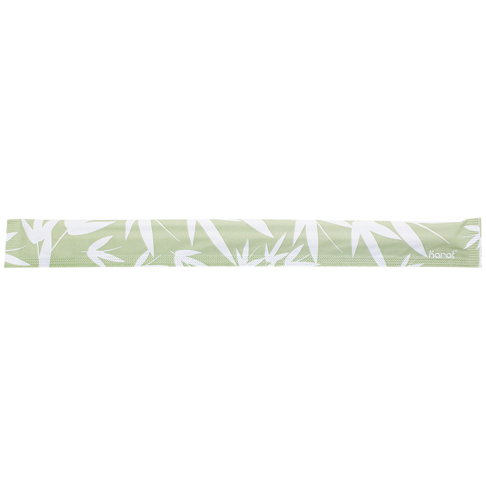 Karat 9” Paper Wrapped Bamboo chopsticks- Bamboo