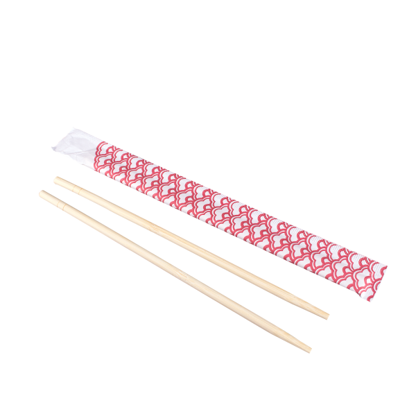 Karat 9” Paper Wrapped Bamboo Chopsticks - Dynasty