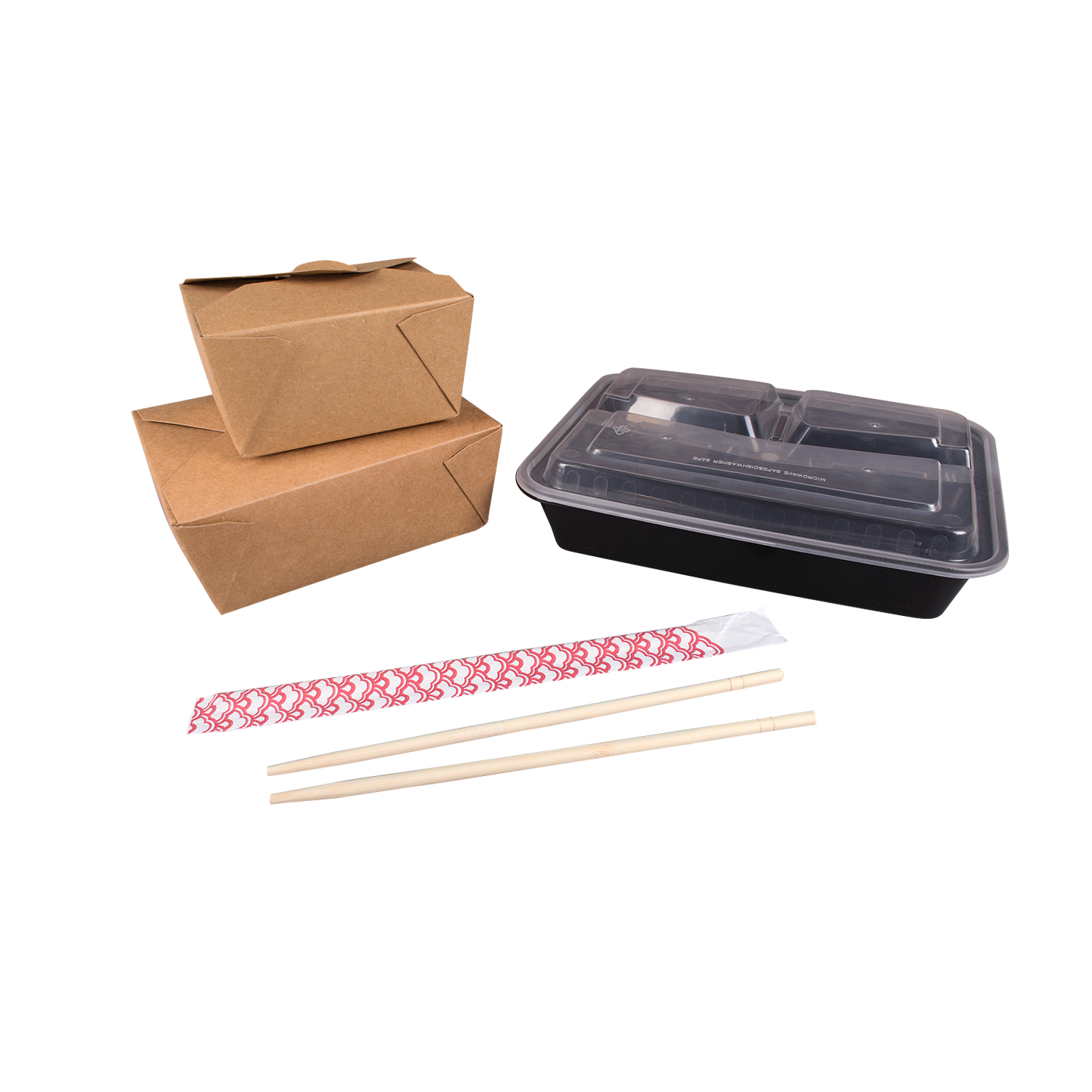 Karat 9” Paper Wrapped Bamboo Chopsticks - Dynasty