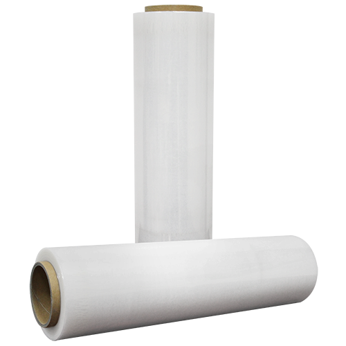 Karat Hand Wrap Stretch Film - 80 Gauge, 18"x1000' (4 rolls)
