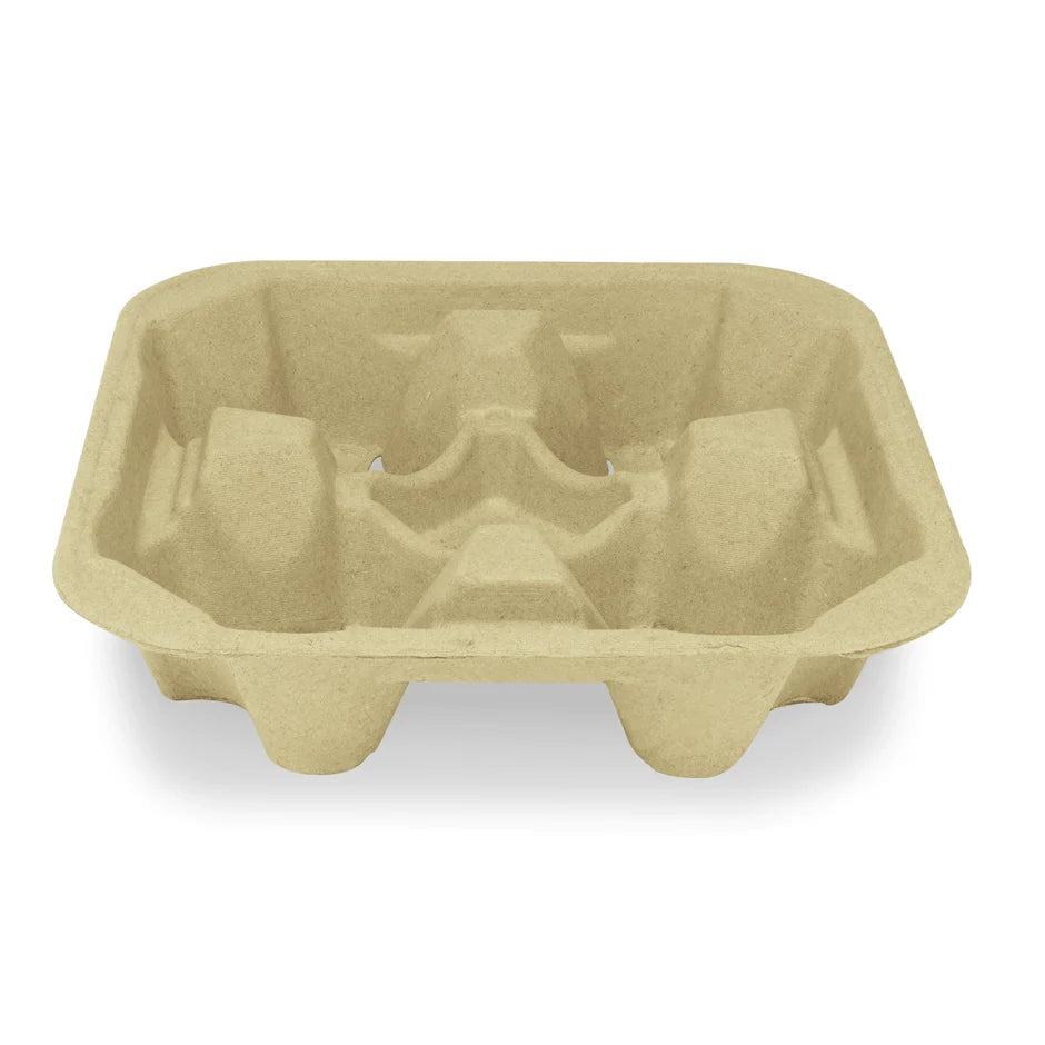 4-Cup Carrier, Fits 8 to 32 oz, 300 pcs/ctn