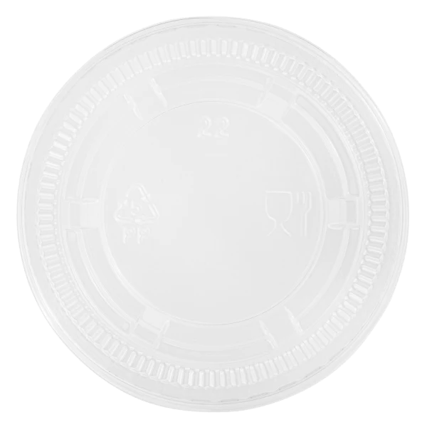 WP Clear Portion Cup Lids for 1.5 oz/2 oz/2.5oz Containers, 2500 ct