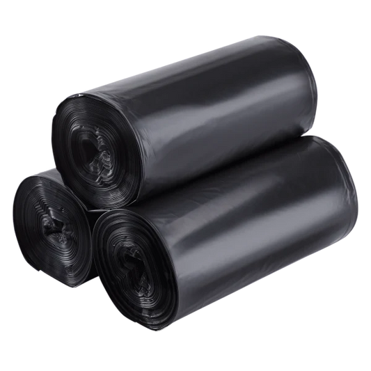 Black Can Liners, 36" x 58", 1.2 mil, 55 Gallon, 20 x 5 pcs/ctn