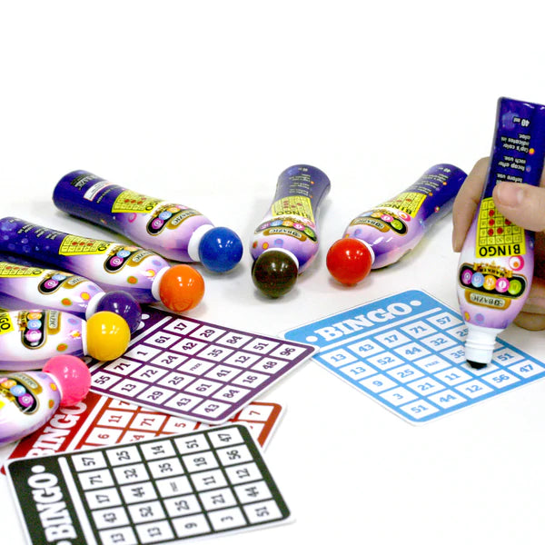 BAZIC Assorted Color 40 ml Bingo Marker Sold in 24 Units