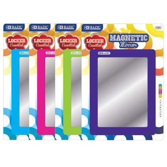 BAZIC Magnetic Locker Mirror Sold in 24 Units