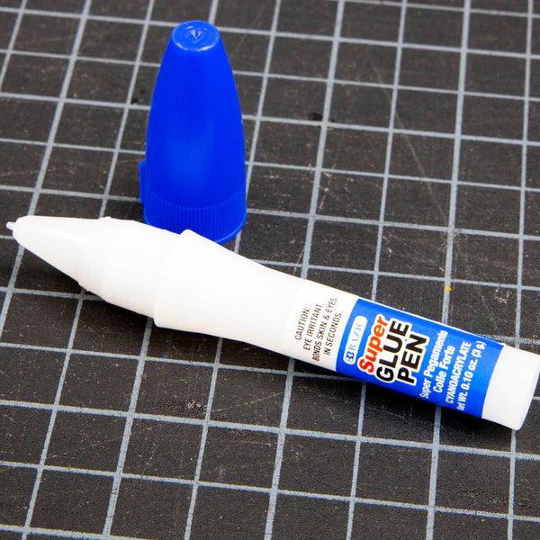 BAZIC 3g / 0.10 Oz. Super Glue Pen w/ Precision Tip Applicator Sold in 24 Units