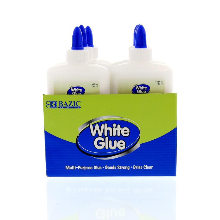 BAZIC 7 5/8 Oz. (225 mL) Jumbo White Glue Sold in 24 Units