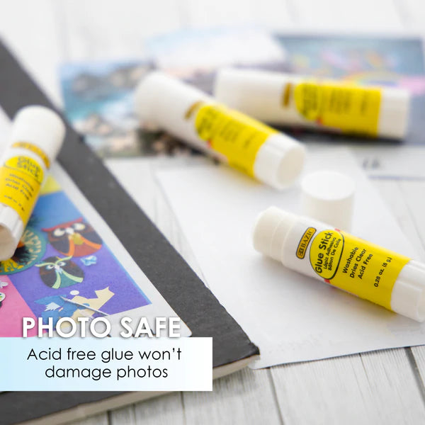 BAZIC 8g / 0.28 Oz. Small Glue Stick (6/Pack) Sold in 24 Units