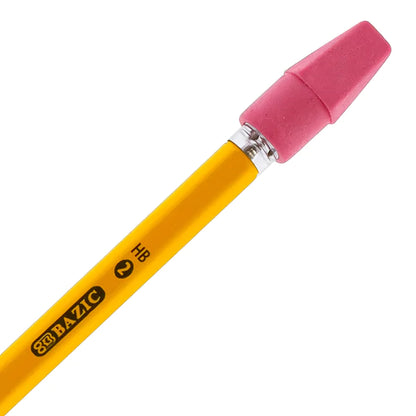 BAZIC Pink Eraser Top (20/Pack) Sold in 24 Units