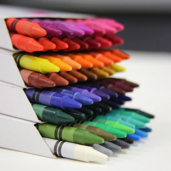 BAZIC 24 Color Premium Quality Crayons Sold in 24 Units