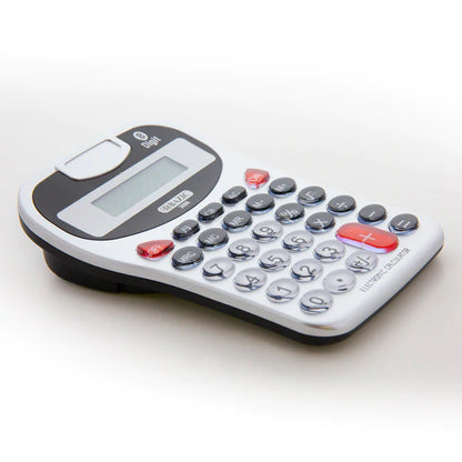 BAZIC 8-Digit Silver Desktop Calculator w/ Tone Sold in 12 Units
