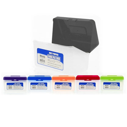 BAZIC Multi Purpose 3" X 5" Card File Box Sold in 36 Units