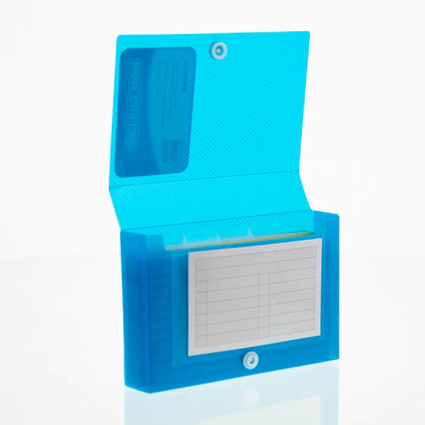 BAZIC 3" x 5" Index Card Case w/ 5 Tab Dividers Sold in 36 Units