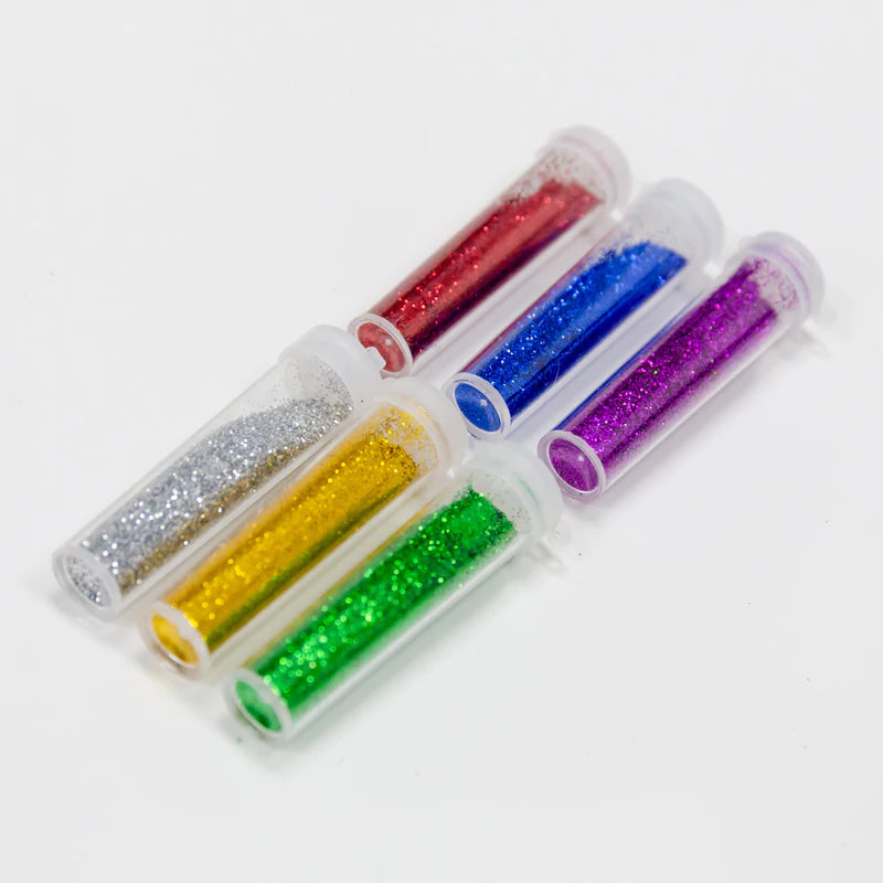 BAZIC 6g/0.21oz Primary Color Glitter Shakers Sold in 24 Units