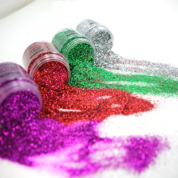 BAZIC 56.6g/2oz Primary Color Glitter Shakers w/ PDQ Sold in 12 Units
