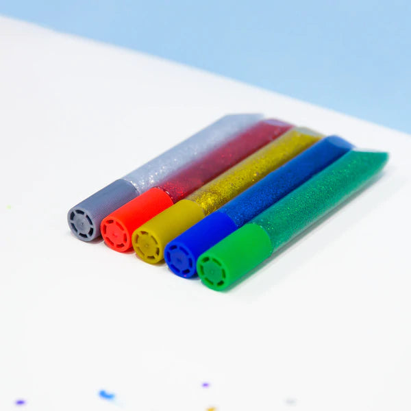 BAZIC 15mL Classic Glitter Glue Pen (6/Pack) Sold in 24 Units