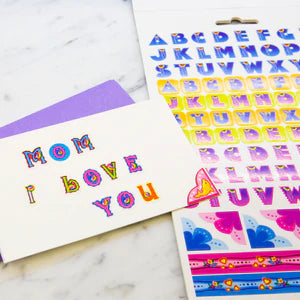 Alphabet Sticker Book Sold in 24 Units