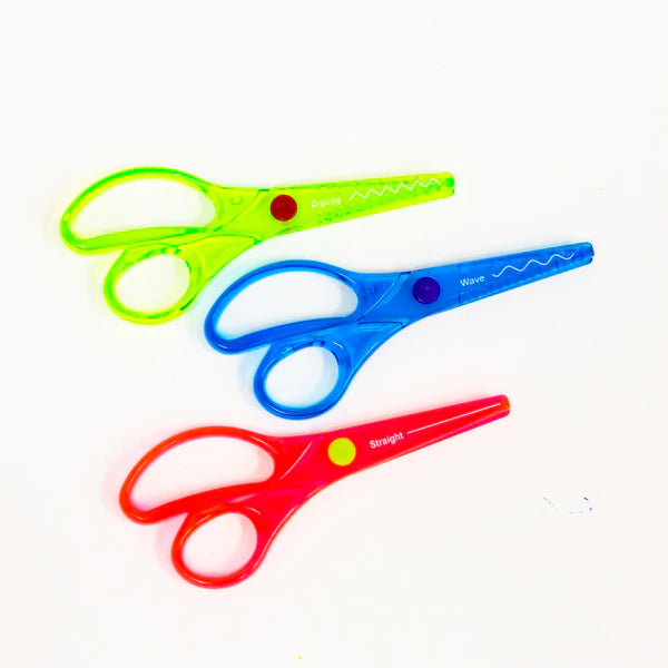 BAZIC 5 1/2" Kid's Safety Scissors (2/Pack) Sold in 24 Units