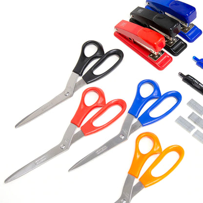 BAZIC 8" Bent Handle Stainless Steel Scissors Sold in 24 Units