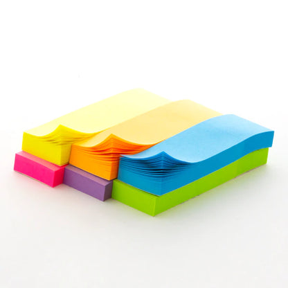 BAZIC 80 Ct. 1" X 3" Neon Page Markers (6/Pack) Sold in 24 Units