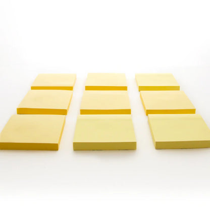 BAZIC 50 Ct. 3" X 3" Yellow Stick On Notes (4/Pack) Sold in 24 Units