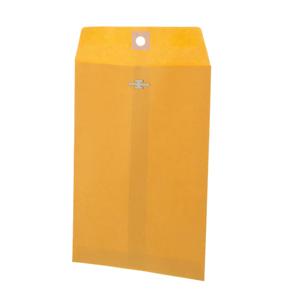 BAZIC 6" X 9" Clasp Envelope (6/Pack) Sold in 48 Units