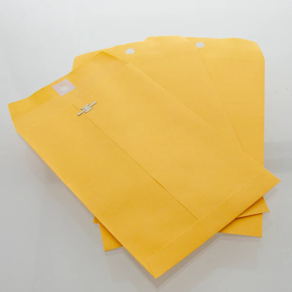 BAZIC 9" X 12" Clasp Envelope (100/Box) Sold in 5 Units