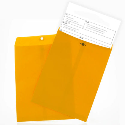 BAZIC 9" X 12" Clasp Envelope (5/Pack) Sold in 48 Units