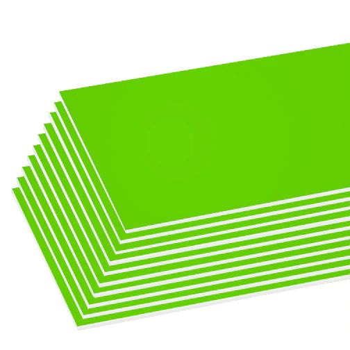 BAZIC 20" x 30" Fluorescent Green Foam Board Sold in 25 Units