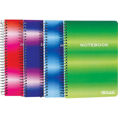 BAZIC 120 Ct. 5" X 7" Personal / Assignment Spiral Notebook Sold in 36 Units