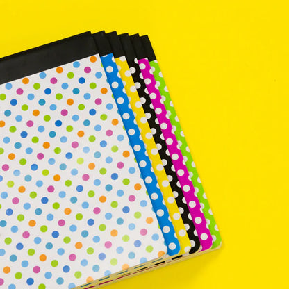 C/R 100 Ct. Polka Dot Composition Book Sold in 48 Units
