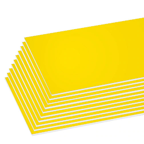 BAZIC 20" x 30" Yellow Foam Board Sold in 25 Units